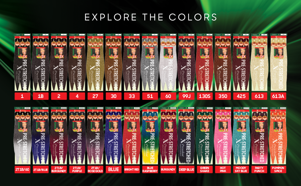 Synthetic Braiding & Crochet Hair