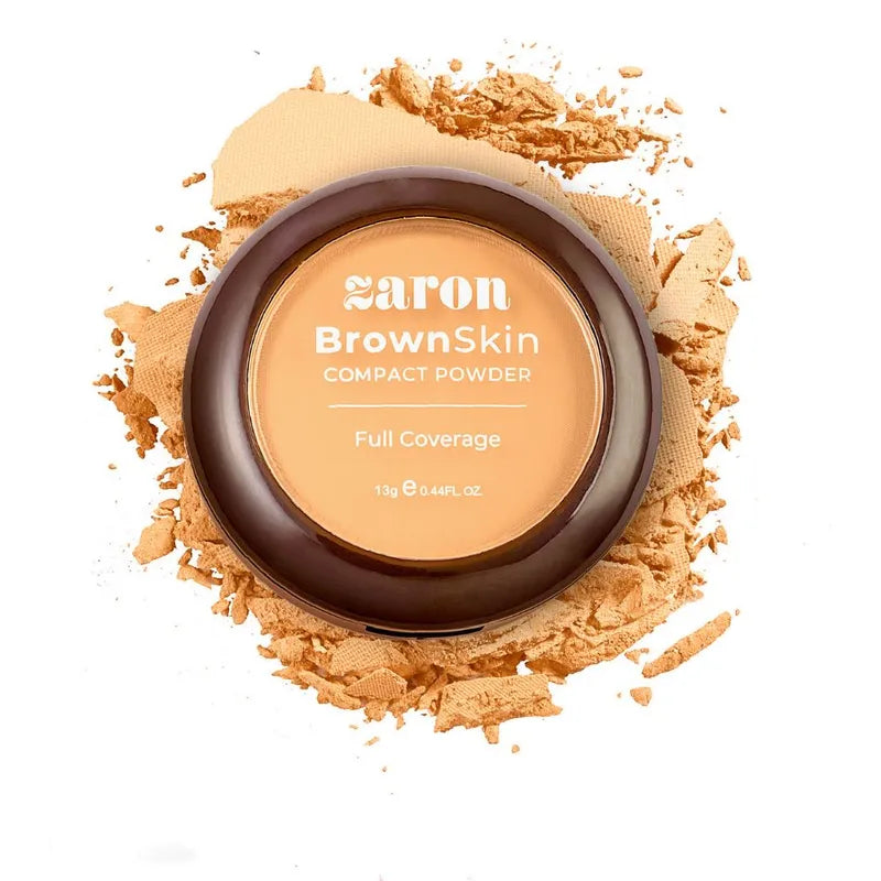 Zaron Brown Skin Compact Powder