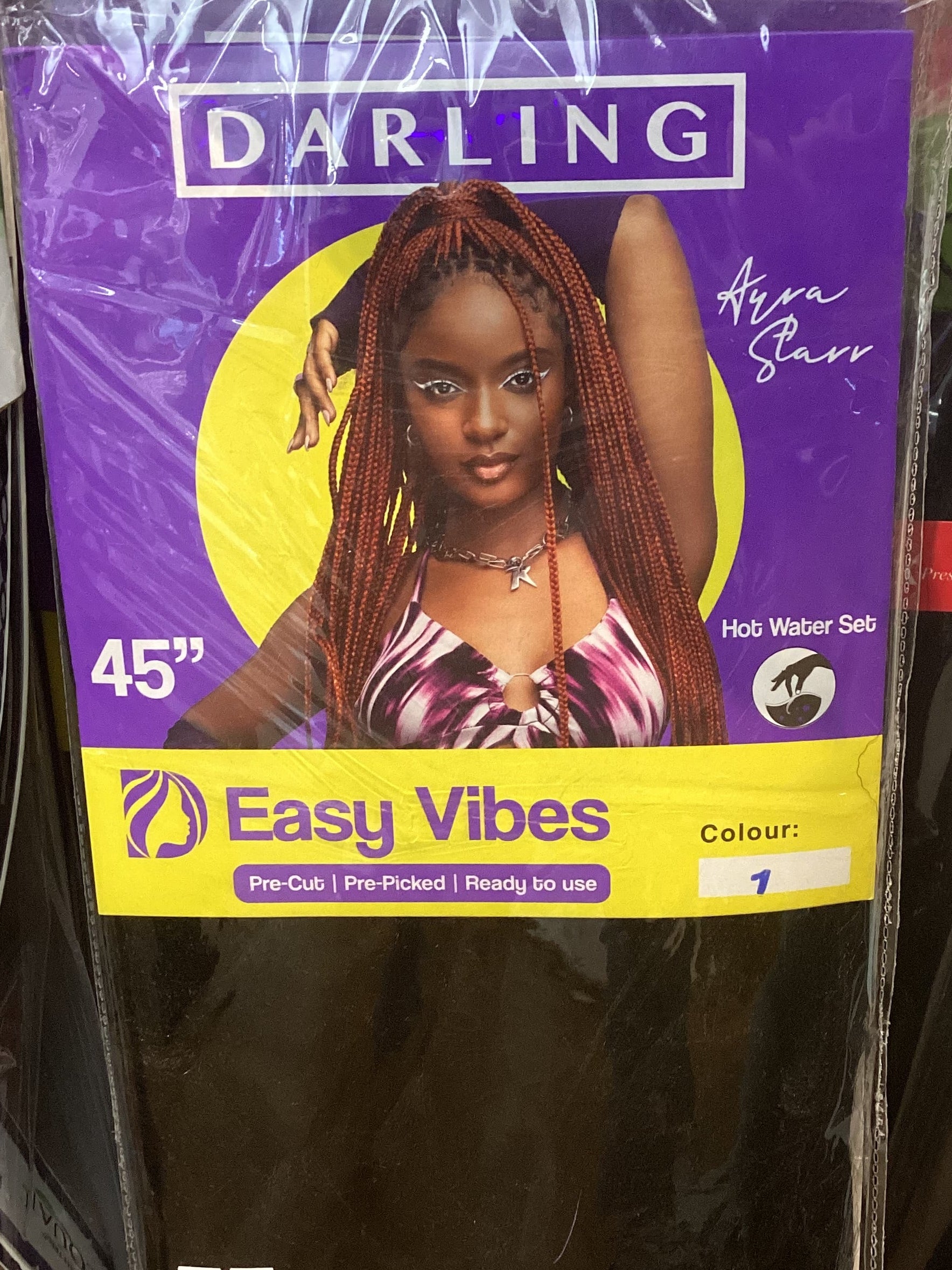 Darling Easy Vibes 45” Pre-Stretched Braiding Hair