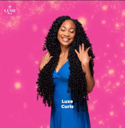 LUSH Luxe Curls Crochet Hair