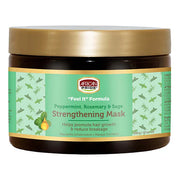 African Pride Feel It Formula Peppermint Rosemary and Sage Strengthening Mask Hair Treatment