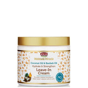 African Pride Moisture Miracle Coconut Oil and Baobab Oil Leave-in Cream