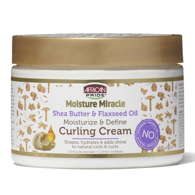 African Pride Shea Butter and Flaxseed Oil Curling Cream