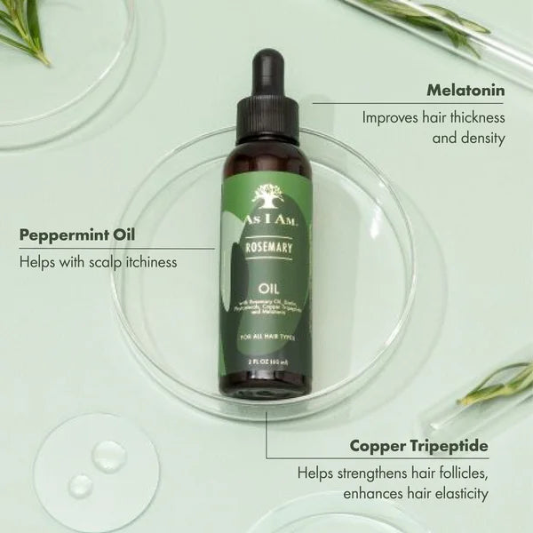 As I Am Rosemary Oil 60ml