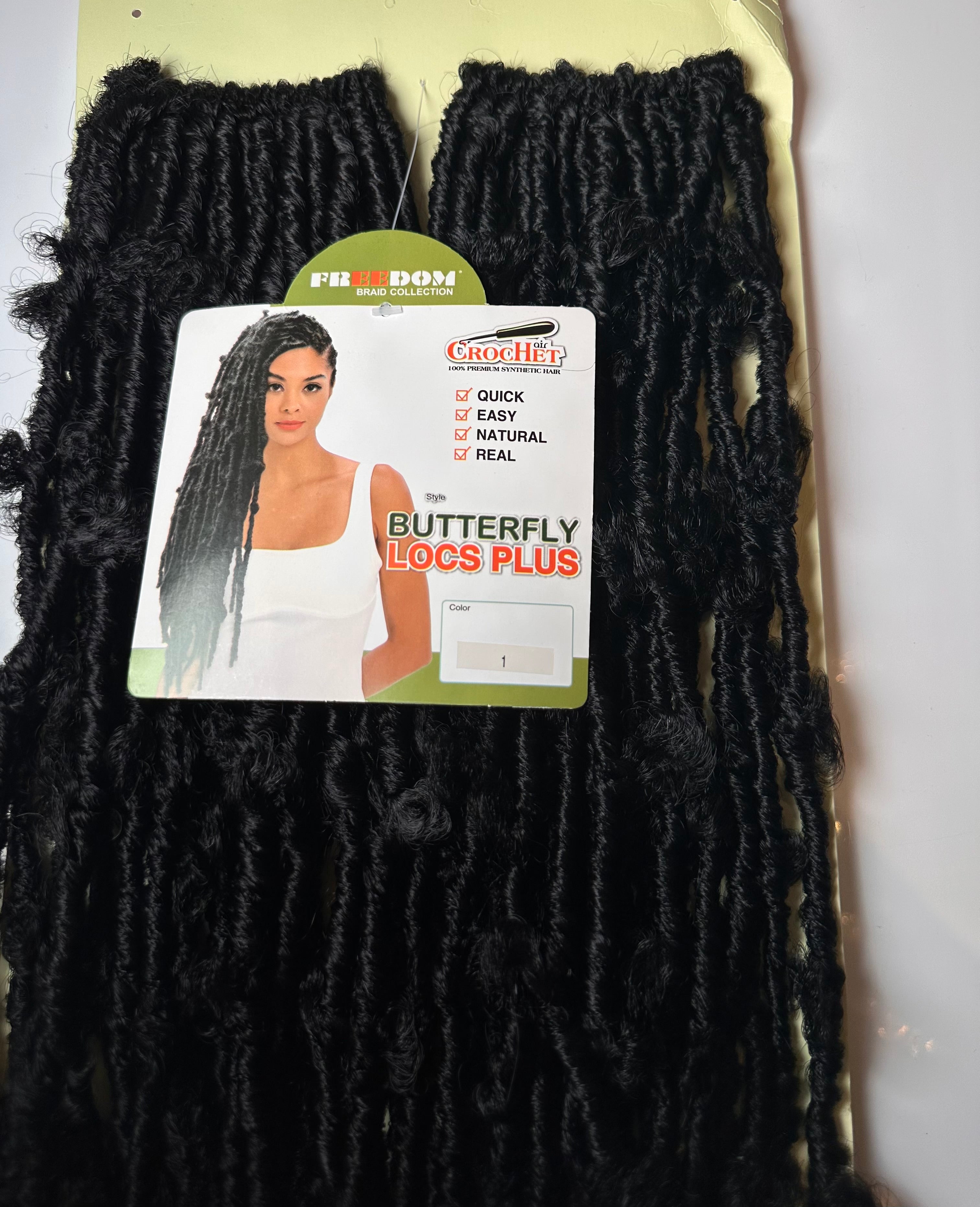 Freedom Butterfly Locs Plus