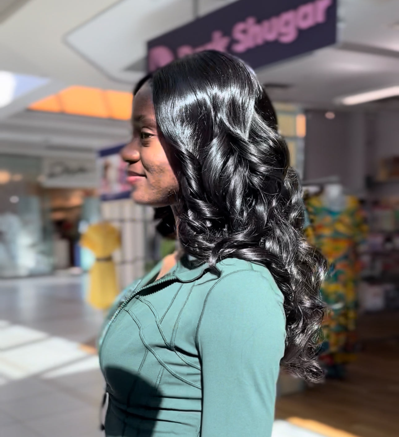 'AMARACHI' Bouncy Wave 4x4 Lace Wig