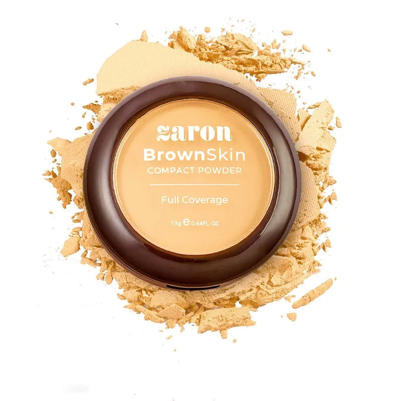 Zaron Brown Skin Compact Powder