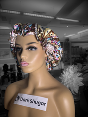 Viola Brown Scrunchie Bonnet
