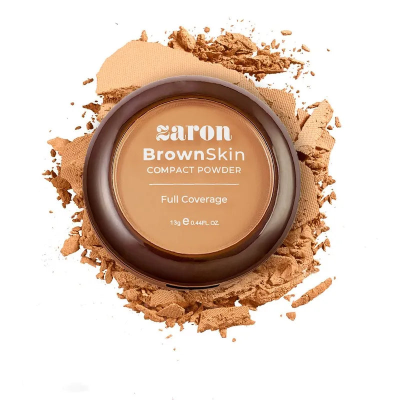 Zaron Brown Skin Compact Powder