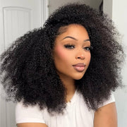 Half Wig/Flip-over wig  -' Nubian Tight Kinky Curly'