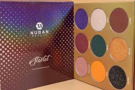 Nuban Beauty Starlet 9 color eyeshadow palette