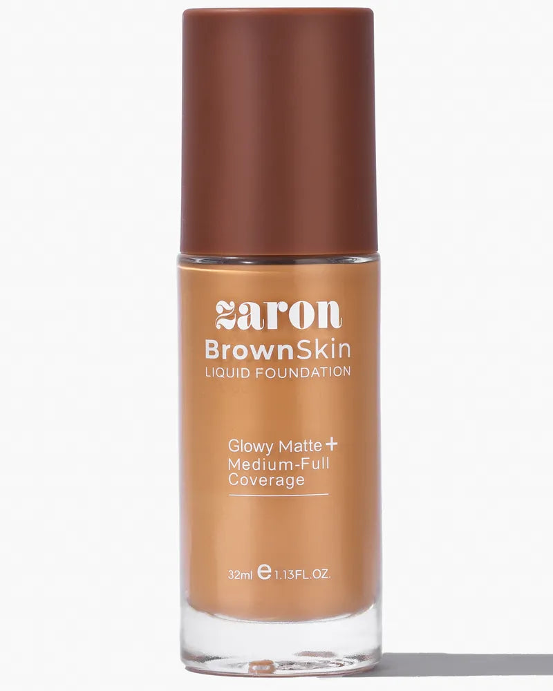ZARON Brown Skin Liquid Foundation